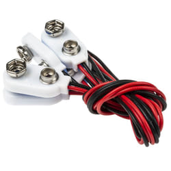 Contact de batterie pour 1 pile(s) 9 v PP3 Rs Pro type a pression ( Prix pour Paquet de 5 )