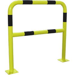 Rs Pro - Barrière sécurité Noir/Jaune en Acier Haut. 1 m ( Prix pour 1 )