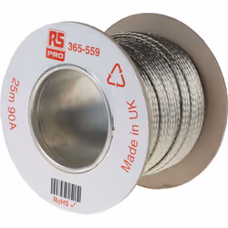 Taille = 24 x 12 x 0,20 mm Matériau du conducteur = Cuivre étamé Section = 9,05 m2 Courant = 90 A Longueur = 25m Résistance d ...