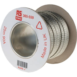 Rs Pro - Braided Wire, 90 a, longueur 25m ( Prix pour Bobine de 25 Mètres )