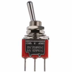 Configuration de contact = 1RT Type de commutation = On-On Courant de contact = 5 A @ 250 V c.a. Type de montage = Circuit im ...