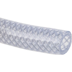 Tube flexible pvc renforcé, ø 12.5mmx18.5mm, 25m, pour Produit chimique, Air comprimé, Alimentation, Liquide, Eau ( Prix pour Bobine de 25 Mètres )
