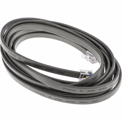 Connecteur A = RJ12 mâle Connecteur B = RJ12 mâle Longueur = 3m Couleur de gaine = Gris Matériau de la gaine externe = PVC Ra ...