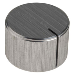 Bouton de potentiomètre RS PRO, Axe de 6.4mm, Diamètre de 22mm, Vis sans tête ( Prix pour 1 )