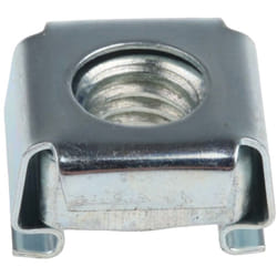 Crou-cage, Acier, M6, Découpe panneau 9.53 x 9.53mm ( Prix pour Sachet de 50 )