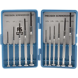 Rs Pro - Jeu de tournevis Précision Fendu, Phillips 11 pièces ( Prix pour 1 Jeu )