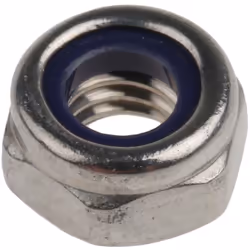 Taille de filetage = M6 Type = Insert nylon Type d'acier inoxydable = A4 316 Finition = Brut Ecrou de blocage avec insert en  ...