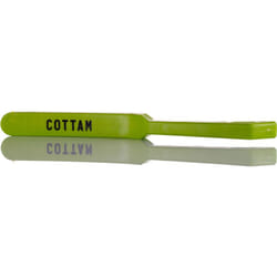 Rs Pro - Brosse métallique en Acier Vert 3 Rangs ( Prix pour 1 )