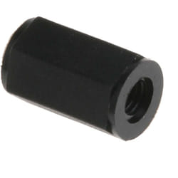 Rs Pro - Entretoise filetée longueur 10mm, Femelle / Femelle, M3 ( Prix pour Paquet de 10 )