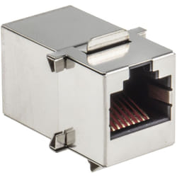 Coupleur modulaire RJ45 RS PRO, 2 ports Blindé ( Prix pour 1 )