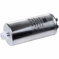 Capacité = 20µF Tension = 440V c.a. Type de montage = Montage à visser Tolérance = ±10% Série = MRA440 Longueur = 98mm Dimens ...