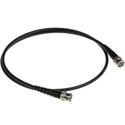Rs Pro - Câble coaxial RG58 Avec connecteur bnc mâle, 1m ( Prix pour 1 )