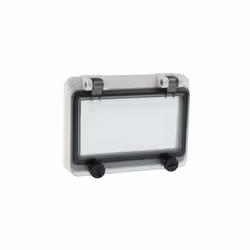 Longueur = 127mm Largeur = 24mm Hauteur = 94mm Matériau = Polycarbonate Couleur = Gris Utiliser avec = 46277-3, DIN 43880 Ind ...