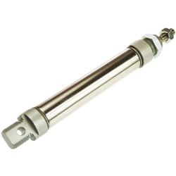 Rs Pro - Vérin pneumatique miniature Double Action , alésage de 25mm, course de 100mm ( Prix pour 1 )