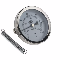 Thermomètre de canalisation avec pince 66 mm. Conçus pour indiquer la température de surface des canalisations. Applications  ...