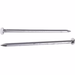 Type de clou = Clou à tête ronde Finition = Brillant Diamètre = 100 mm x 4.5mm type de tête = Plat rond Matériau = Acier Poid ...