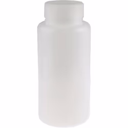Matériau = HDPE Capacité = 1L Type de col = Col Large Type de bouteille = Bouteille de stockage Dimensions = 90 (Dia.) x 207m ...