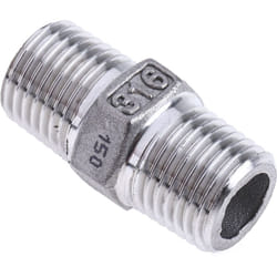 Mamelon hexagonal RS PRO, R 1/4" mâle ( Prix pour 1 )