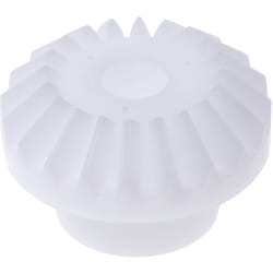 Engrenage conique Rs Pro en pom 20 dents , pas de 1.5mm, angle de 20°, alésage 8mm ( Prix pour 1 )