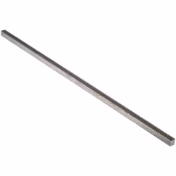Module = 1 Matériau = Acier inoxydable Longueur hors-tout = 500mm Nombre de dents = 160 Hauteur centrale du pas = 11mm Largeu ...