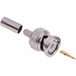 Type de connecteur coaxial = Connecteur BNC Type de montage = Montage sur câble Impédance = 50O Type de raccordement = A sert ...