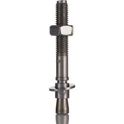 Taille de filetage = M10 Type = Boulon d'ancrage à goujon captif Longueur = 85mm Diamètre de trous de fixation = 10mm Epaisse ...