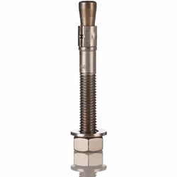 Taille de filetage = M12 Type = Boulon d'ancrage à goujon captif Longueur = 95mm Diamètre de trous de fixation = 12mm Epaisse ...