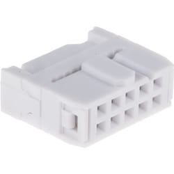 Connecteur idc Rs Pro Femelle, 10 contacts, 2 rangées, pas 2.54mm, Montage sur câble ( Prix pour 1 )