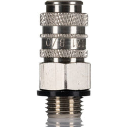 Rs Pro - Raccord rapide pneumatique Filetage vers Mâle g 1/4 Mâle 1/4pouces en Laiton ( Prix pour 1 )