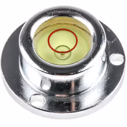Type de niveau = Circulaire Longueur = 25mm Nombre de Fioles = 1 Précision = ±2 mm/m Dimensions = 21.5 (Dia.) x 10mm Taille = ...