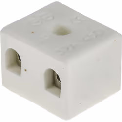 Nombre de voies = 2 Courant = 32A Taille de fil = 12 AWG Type de raccordement = A visser Avec fusible = Non Matériau = Cérami ...