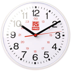 Rs Pro - Horloge Analogique Murale ø 215mm, incassable ( Prix pour 1 )