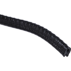 Protection de bordure RS PRO en PVC noir, 20m x 8,5 mm x 5.6mm ( Prix pour Bobine de 20 Mètres )
