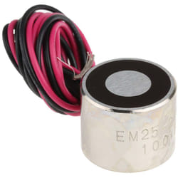 Rs Pro - Aimant de porte pour contrôle d'accès 24V c.c., 150N Diam 25mm ( Prix pour 1 )