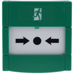 Type de point d'appel = Point d'alarme incendie - Libération d'urgence Type de fonctionnement = Bouton Source d'alimentation  ...