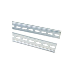 Rs Pro - Rail din 2m x 35mm x 7.5mm, Fendu, Rail oméga en Acier ( Prix pour Paquet de 4 )
