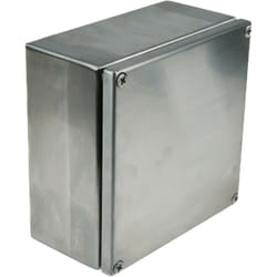 Rs Pro - Boitier de raccordement en Acier inoxydable 150 x 80 x 150mm, IP66 ( Prix pour 1 )
