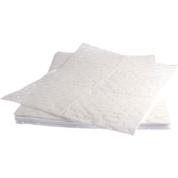 Rs Pro - Tampon Absorbant d'huile 100 par paquet , capacité d'absorption: 90 l ( Prix pour Boîte de 100 )