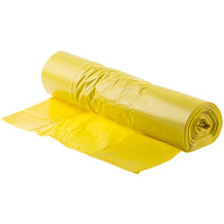 Sac poubelle Jaune RS PRO, boîte de 50 ( Prix pour Boîte de 50 )