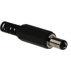 Rs Pro - Fiche d'alimentation cc, 1.0A, ø 2.1mm, Montage sur câble, 12,0 v, 44.0mm ( Prix pour Paquet de 10 )