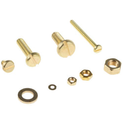 Rs Pro - Kit de vis, écrous et rondelles en Laiton, 2061 pièces ( Prix pour 1 Kit )