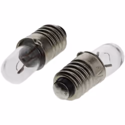 Tension = 6 V Base de la lampe = E5 Courant = 55 mA Diamètre = 5mm Taille de la lampe = T1 1/2 Couleur de lentille = Clair La ...