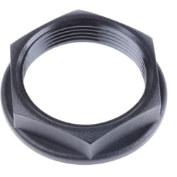 Ecrou pour presse étoupe, RS PRO, Noir, PA 6, Filetage: M32 ( Prix pour Paquet de 5 )