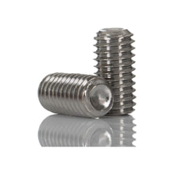 Rs Pro - Vis sans tête, M5 x 10mm, tête Jeu de douilles hexagonales, en Acier Inoxydable Vis sans tête A2 304 ( Prix pour Sachet de 50 )