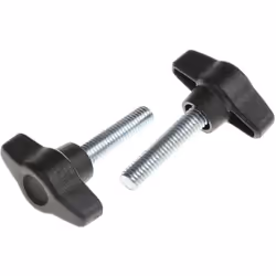 Filetage = M8 Diamètre de filetage = 8mm Longueur du filetage = 35mm Forme du bouton = Aile Type de montage = Tige filetée Di ...