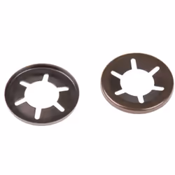 Type de fixation = Ouvert Pour diamètre d'arbre = 12mm Diamètre extérieur = 25mm Matériau = Acier Finition = Emaillé Anneaux ...
