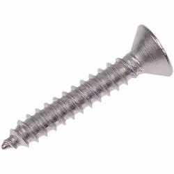 Longueur impériale = 1pouces Longueur métrique = 25mm Taille de filetage UTS = No. 8 Forme de tête = Fraisée Type d'entrainem ...