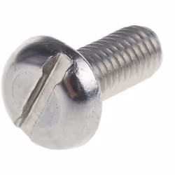 Forme de tête = Cylindrique Type d'entrainement = Plat Standard DIN = DIN 85 Longueur métrique = 12mm Taille de filetage métr ...