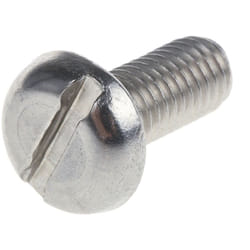 Rs Pro - Vis à métaux M5 à tête Cylindrique fendue en Acier Inoxydable, 12mm ( Prix pour Sachet de 100 )