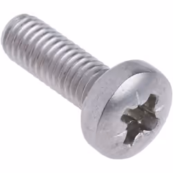 Forme de tête = Cylindrique Type d'entrainement = Pozidriv Standard DIN = DIN 7985 Longueur métrique = 12mm Taille de filetag ...